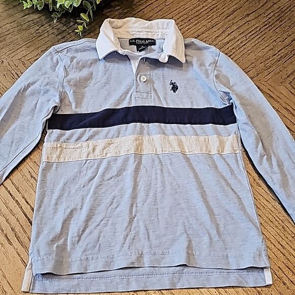 Long sleeve polo shirt size S 6/7 - Picture 8 of 8